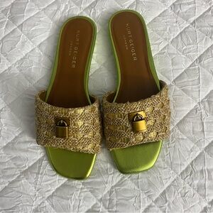 Kurt Geiger Brixton Lock Slide Sandal